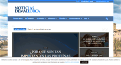 Desktop Screenshot of noticiasdemallorca.com